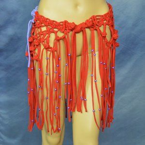 hand knotted beach skirt